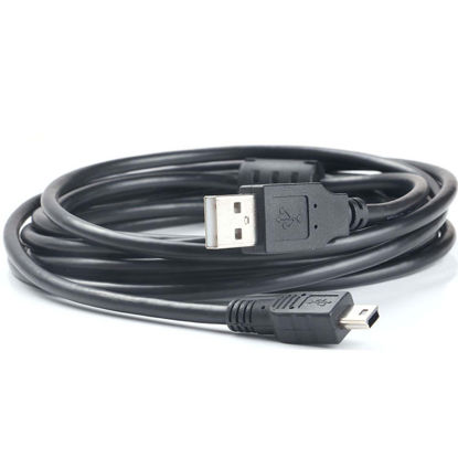 Picture of UC-E4 Replacement UC-E15 UC-E19 USB Charger Cable Photo Transfer Cord Compatible for Nikon Digital Camera SLR DSLR D600 D610 D7000 D3S D300S D3000 D3X D90 D700 D60 D3 D300 D40X D40 and More (1.5M)