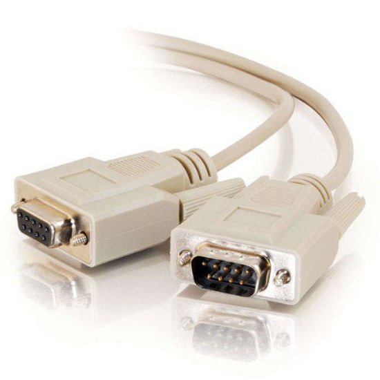 Picture of Cables to Go 25201 DB9 M/F Extension Cable (3 Feet, Beige)