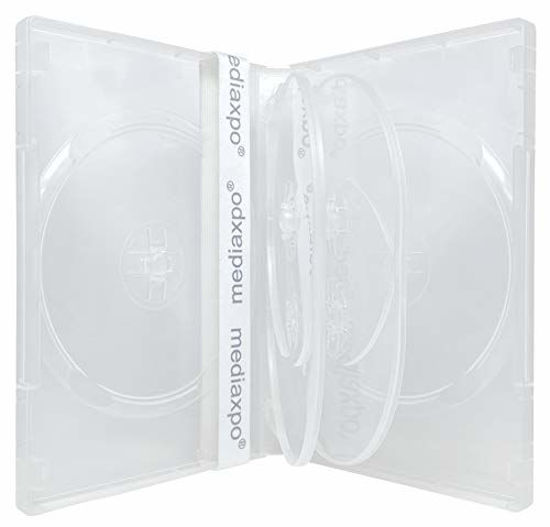 Picture of mediaxpo 10 Clear 6 Disc DVD Cases