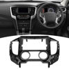 Picture of KIMISS Car Center Console, 2DIN Car Stereo Radio Fascia Navigation Panel Trim Replacement for Mitsubishi L200 Triton 2015‑2019 Manual AC