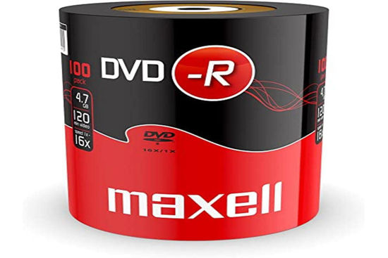 Picture of Maxell DVD-R 16x 4.7gb 120min Discs (Pack of 100)