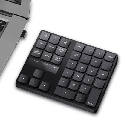 Picture of Wireless Numeric Keypad 35 Keys with 2.4G Receiver for Laptop, PC, Desktop, Notebook