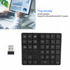 Picture of Wireless Numeric Keypad 35 Keys with 2.4G Receiver for Laptop, PC, Desktop, Notebook