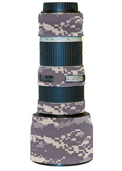 Picture of LensCoat Lens Cover for Canon 70-200 f/4 Non is Camouflage Neoprene Camera Lens Protection (Digital Camo)