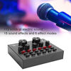 Picture of Live Sound Card, Live Broadcast Sound Card with 112 Kinds of Electric Sound, Multiple Sound Effects Voice Changer Sound Card, Audio Mixer Support for Dual Mobile Phone Computer Laptop