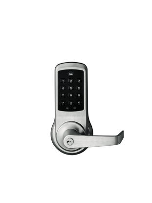 Picture of Yale AU-NTB610-NR x 2803 x 626 nexTouch Keypad Lock, Pushbutton Keypad, No Radio, Aluminum