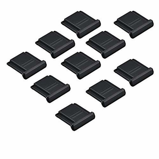 Picture of CamDesign 10 Packs Camera Flashlight Hot Shoe Cover Cap Compatible with Canon/Nikon/Panasonic/Fujifilm/Olympus/Pentax Sigma DSLR/SLR/Evil Camera Nikon BS-1