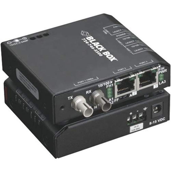 Picture of Black Box Network Services Hardened Media Converter Switch