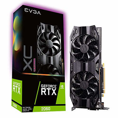 Picture of EVGA GeForce RTX 2060 XC Ultra Gaming, 6GB GDDR6, Dual HDB Fans Graphics Card 06G-P4-2167-KR (Renewed)