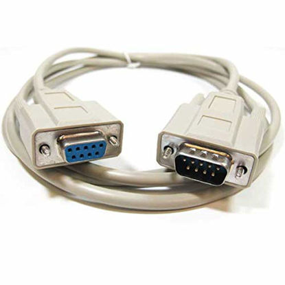 Picture of SF Cable, 100 ft DB9 M/F Serial Extension Cable RS232