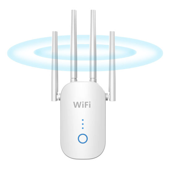 WiFi Extender 300Mbps WiFi Booster 2.4 and 5GHz Dual-Band WiFi