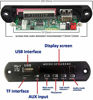 Picture of 12V Car Bluetooth MP3 Decoder Board, Floor88 Wireless Bluetooth Audio Decoding Module with Remote Control - Support TF SD Card/USB/WMA AUX FM Radio for Speaker or Other Appliances