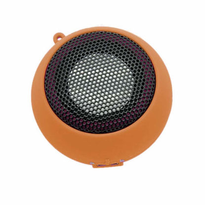 Picture of Portable Wired Speaker Audio Multimedia Rechargeable Orange K2A Compatible with LG X Power, K20 V, Tribute Monarch, Q7 Plus, G8X ThinQ, G8 ThinQ, G7 ThinQ, K8 Plus (2018), Empire, Escape Plus