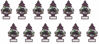 Picture of LITTLE TREES Car Air Freshener | Hanging Paper Tree for Home or Car | Blackberry Clove | 12 Pack