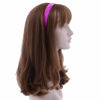 Picture of Mauve 1 Inch Plastic Hard Headband with Teeth Head band Women Girls (Motique Accessories)