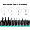 Picture of Eyelash Extension Supplies D Curl 0.03 Rapid Volume Lash Extensions Easy Fan 3D 4D 5D 6D 7D 10D Automatic Blooming Flower Lashes Self Fanning Lashes Russian Volume Individual Lashes （D-0.03,12mm）