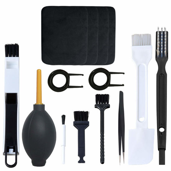 Picture of Keyboard Cleaning Brush，Anti Static Brush for Computer Car Player Cleaning Brush Kit Blowing Dust Ball