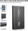 Picture of 1TB 2TB Portable Hard Drive External USB 3.0 Ultra-Thin External Hard Drive Suitable for Mac, PC, Laptop 2TB-Silver (2TB-YOP-C1)