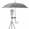 Picture of Camera Umbrella Clip Holder, Outdoor Camera Tripod Sunshading Umbrella Clamp Bracket Photography Accessories