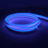 Picture of Meijiajia Blue Neon LED Strip Light 12V Flexible Ribbon Waterproof Flexible 16.4ft / 5M Rope Light，Silicone LED Neon Rope Light for Kitchen、Indoors、Outdoors Decor [Power Adapter not Included]