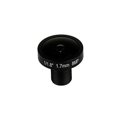 Picture of Quanmin 4K HD Lens 8 Megapixel Fisheye M12 Mount Lens 1.7mm 1/1.8" 185 Degree for Security 4K Camera