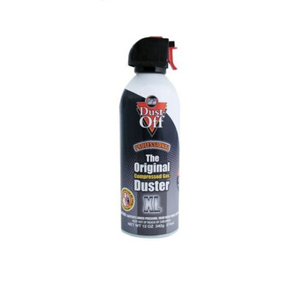 Picture of Dust-Off Faldpsxl12, Disposable Compressed Gas Duster, 10-20 Ounces (246143)