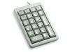 Picture of Cherry UltraSlim Programmable Keypad, Light Gray - 26 Keys (G84-4700LUCUS-0)