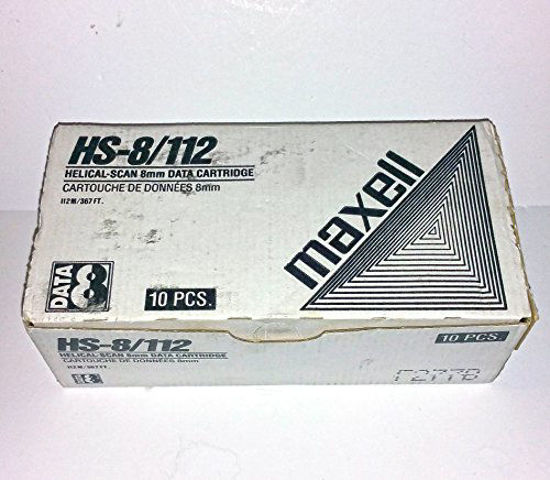 Picture of Maxell HS-8/112 Helical-Scan 8mm Data Cartridge -1 pack-10 cartridges