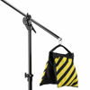 Picture of Flashpoint Empty Saddle Sandbag, Water-Resistant Cordura Nylon - (27 lb Capacity, Yellow & Black Stripes)