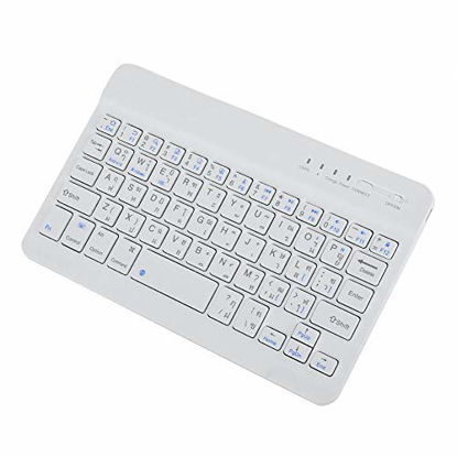 Picture of Simlug Comfortable Typing Mini Wireless Keyboard, Fast Typing Wireless Bluetooth Keyboard, Laptop Win Systems Device Tablet for AndroidOS