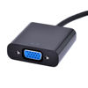 Picture of AYA 9" HDMI Male to VGA Female (15-Pin) Video Converter Adapter 1080p for PC, TV, Notebooks