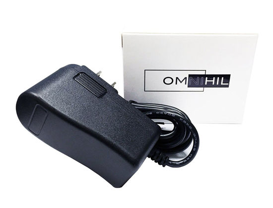 Picture of Omnihil AC/DC Power Adapter Compatible with Big Red Rooster BRRC107 Sound MAC Hine