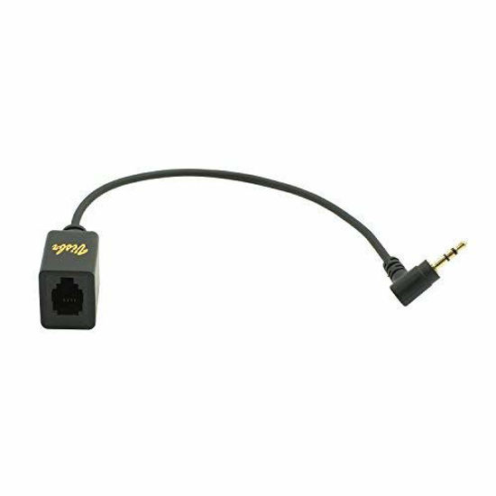 Picture of 4-Pin RJ9 Female to 2.5mm Male Adapter Pigtail Cord