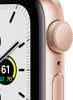 Picture of Apple Watch SE (GPS, 40mm) - Gold Aluminium Case with Starlight Sport Band - Regular (Renewed)