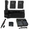 Picture of Ultrapro Battery Grip Bundle for Nikon D3400: Includes Vertical Battery Grip, 2-Pk EN-EL14A+ Long-Life Batteries, Rapid Dual Charger, UltraPro Accessory Bundle