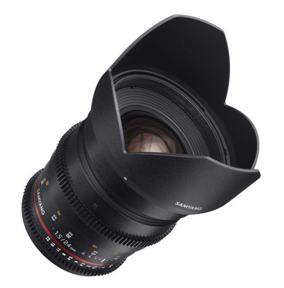 Picture of Samyang SYDS24M-NEX VDSLR II 24mm T1.5 Wide-Angle Cine Lens for Sony Alpha E-Mount Cameras (FE)