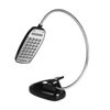 Picture of Leadleds Clip Light Battery Operated, 28 LED USB Reading Light Portable for Bed, Piano, Music (Black)