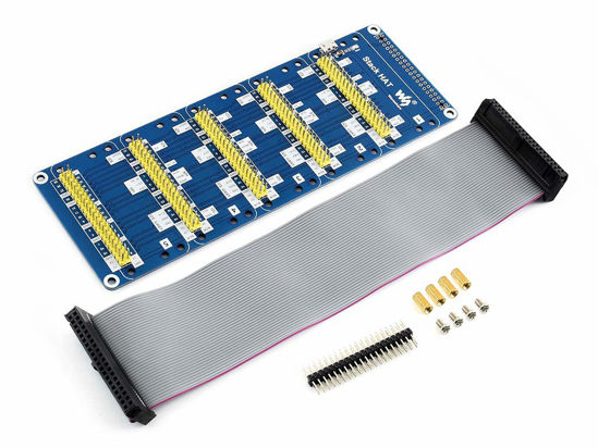 Picture of Waveshare Raspberry pi Stack HAT Interface Expansion Shield with 5 Sets 2x20 Connector to Directly Connect Multiple Expansion Boards