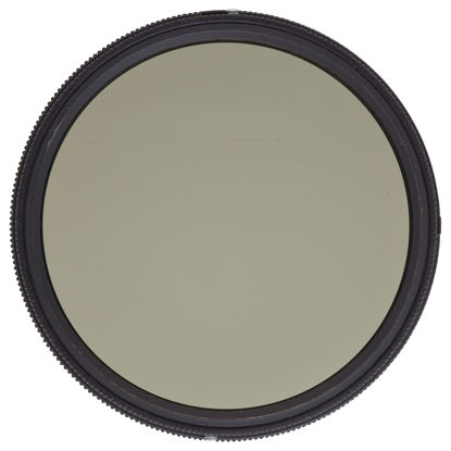 Picture of Heliopan 67mm Variable Gray Neutral Density Filter (706790) with Specialty Schott Glass in Floating Brass Ring