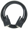 Picture of SF Cable, 10 ft DB9 M/F Serial Extension Cable RS232 Black Color