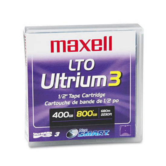 Picture of MAX183900 - Maxell 1/2amp;quot; Ultrium LTO-3 Cartridge