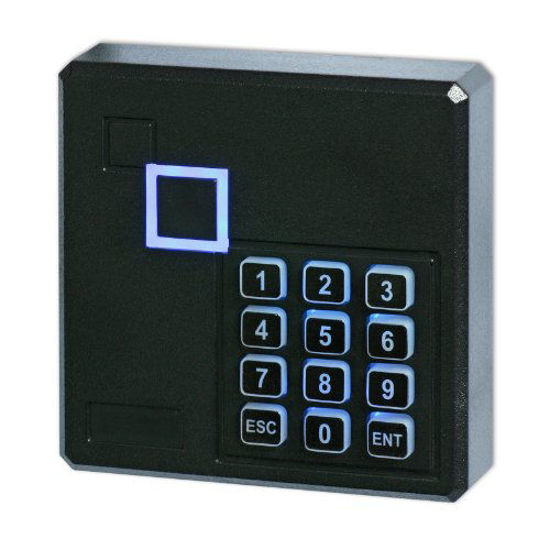 Picture of Lowpricenice Weatherproof 125KHz Wiegand 26 26bit Access Control Keypad RFID Reader Color Black