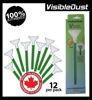 Picture of VisibleDust UltraMXD-Vswab 1.0x Sensor Cleaning Swabs, Green, 12 Swabs