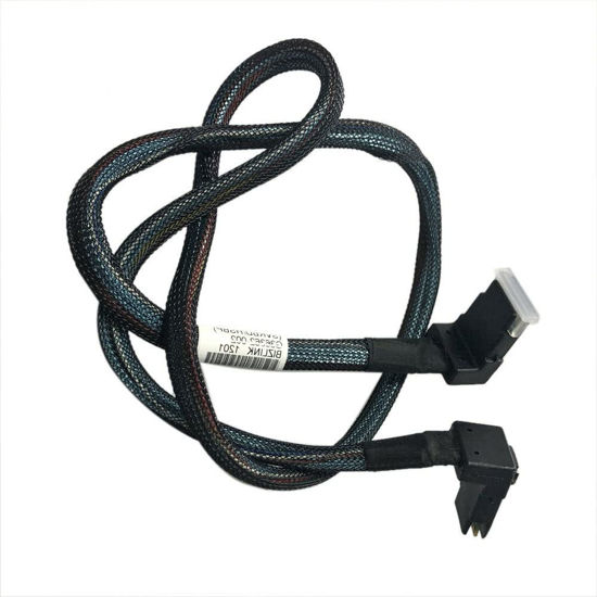 Picture of Suyitai Replacement for AXXCBL730MRMR Intel Right Angle MiniSAS Cable SFF-8087 to SFF-8087 G36362-00 G36362-002