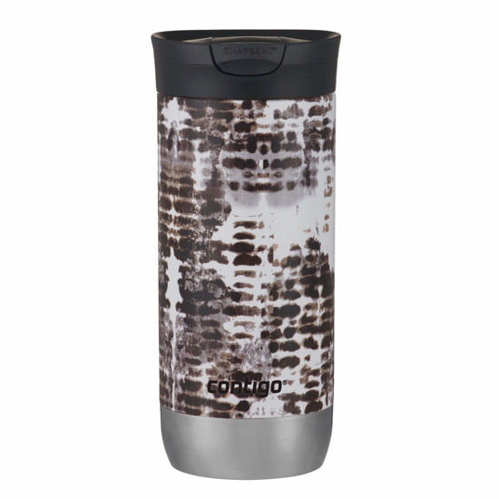 Picture of Contigo Huron Insulated Stainless Steel Travel Mug with SnapSeal Lid, 16oz Snakeskin