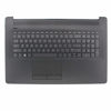 Picture of Laptop Palmrest Upper Case Touchpad with Keyboard Touchpad for HP 17BY 17-by 17-CA Compatible with Part Number 6070B1308103 L22750-001 Grey