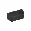 Picture of uxcell 5pcs VGA Port Silicone Protectors Cap Cover Anti Dust for DB9, RS232, 15mmx7mm Black