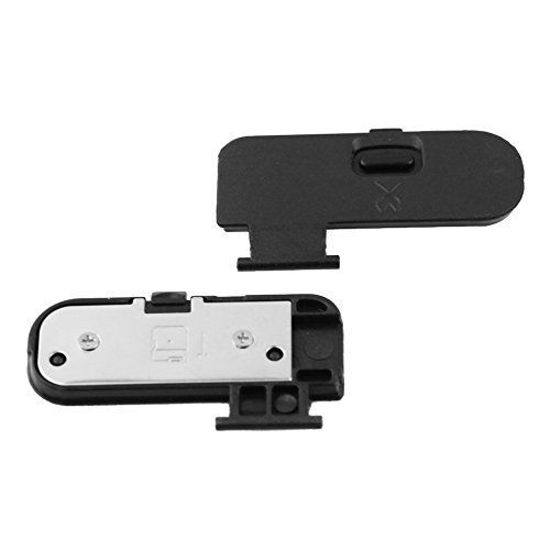 Picture of PhotoTrust 2 Pieces Battery Door Cover Lid Cap Replacement Repair Part Compatible with Nikon D3200 DSLR Digital Camera