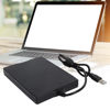 Picture of 3.5in USB External Floppy Disk Reader Drive, USB Floppy Disk Drive External Portable 1.44MB FDD Universal for Laptops Desktops