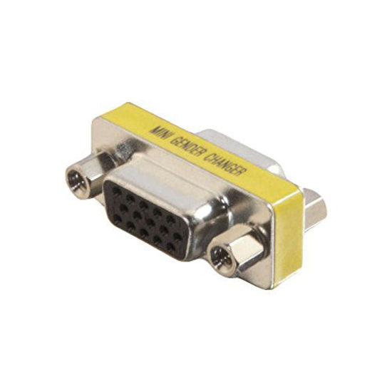 Picture of C2G/ Cables to Go 18962 VGA (HD15) F/F Mini Gender Changer (Coupler)